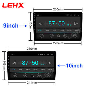OEM ODM LEHX 8Core 4G 2 Din Carplay Autoradio QLED 7 9 10 13 pouces Autoradio stéréo Android Auto 2Din <span class=keywords><strong>Lecteur</strong></span> <span class=keywords><strong>DVD</strong></span> universel de voiture - Product Image 3