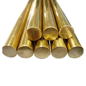 优质低成本原材料2m c1100价格适用于铜圆棒扁平圆形实心黄铜棒供应商