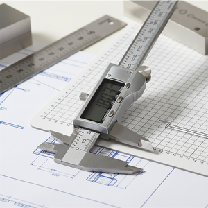 <span class=keywords><strong>Calibrador</strong></span> Digital <span class=keywords><strong>Vernier</strong></span> de Acero Inoxidable de Alta Calidad CHIXI, 0-150 mm, con Graduación Métrica, Precisión de +/-0.02 mm - Product Image 4