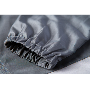 แจ็คเก็ตไนลอนแบบสวมหัวมีฮู้ดสำหรับผู้ชายเสื้อกันลมแบบสวมหัวมีฮู้ดผ้าไนลอนบางใส่บรรจุภัณฑ์ได้ตามต้องการ - Product Image 4