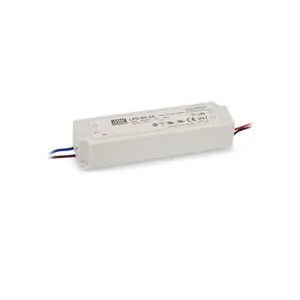 Meanwell LPV-60-24 60W mỏng nhựa trường hợp dẫn lái xe 24V