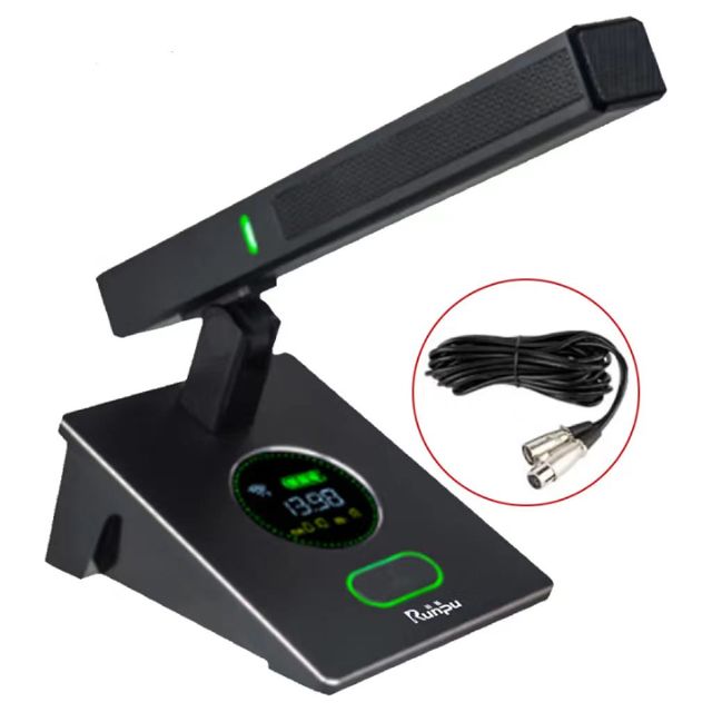 USD186 Free Ship T620 Wired Condenser Desktop Gooseneck Microphone for Conference Microphone Noise Canceling Desktop Speech Mic