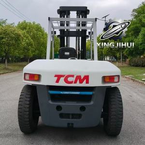 รถยก TCM FD100Z8 10 ตัน รถยกมือสองจากญี่ปุ่น 10 ตัน เครื่องยนต์ Isuzu 6BG1 รถยกใช้แล้ว รถยกใช้น้ำมันเชื้อเพลิง 4000 มม. 10000 กก. - Product Image 4