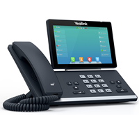 Yealink SIP T57W IP Telefon 7 İnç Renkli Dokunmatik Ekran Çift Bantlı WiFi USB 2.0 EXP50 Gelişmiş İş Telefonu
