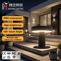 Lampadaire solaire extérieur polyvalent pour clôture, portail, poteau, colonne, moderne, étanche IP65, LED solaire