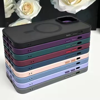 Coque de téléphone translucide effet peau pour iPhone 16 Pro, compatible charge sans fil et magnétique, pour iPhone 16 15 14 13 12 11 et Samsung