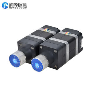 Nessun elettrovalvola a solenoide a impulsi liquido a 2/3/4 vie valvola di commutazione motore passo-passo guidato lunga durata - Product Image 4