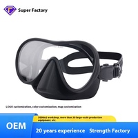 Masque de plongée professionnel ZMZ DIVE M3002 en silicone, personnalisable, tout compris, pour adultes, masque de plongée avec tuba, verre trempé