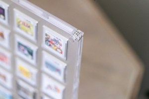 Support transparent en acrylique pour <span class=keywords><strong>Nintendo</strong></span> <span class=keywords><strong>DS</strong></span>/3DS, présentoir magnétique pour 25 cartouches, étui de présentation pour collection de jeux vidéo rétro, étui de présentation pour Switch - Product Image 4