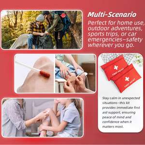 Baiyuheng Deportes Botiquín de primeros auxilios Verde Rojo Bolsa de primeros auxilios Botiquín de primeros auxilios individual <span class=keywords><strong>Kit</strong></span> de supervivencia de juguete - Product Image 5
