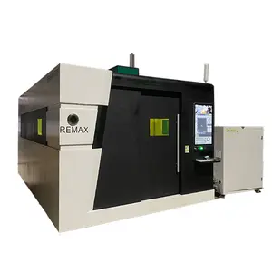 Ganze Abdeckung 6kW Laser-Metalls chneide maschinen CNC-Faser-Lasers ch neider Voll geschlossene CNC-Faserlaser-Schneide maschine