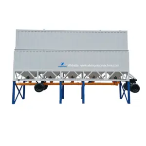 Double Layers Container Type Cement Storage Hopper Powder Silo Manufacturer Sale
