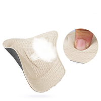 JOGHN Coussinets de talon en mousse à mémoire de forme pour le ballon de la chaussure, doux, confortables, absorbant les chocs, avec adhésifs antidérapants