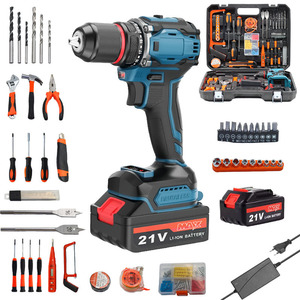 Larix 21V Xách Tay Cầm Tay Điện Khoan Combo Khoan Lithuim Pin Công Cụ Điện Thiết Lập Không Dây Khoan Tay Với Phụ Kiện - Product Image 3