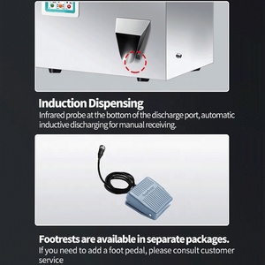 Machine de remplissage de granulés à haute efficacité de 500 grammes pour noix, petites collations, bonbons, café, épices, farine, lait en poudre - Product Image 5