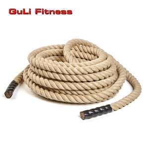 Cuerda de Batalla Guli Fitness de Poli-Cáñamo Ecológica de Alto Peso, Cuerda Sintética de 50mm para <span class=keywords><strong>Entrenamiento</strong></span> de Cardio y Cross <span class=keywords><strong>Fit</strong></span> - Product Image 1