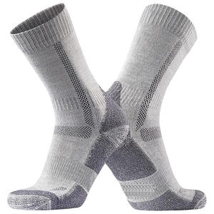 Chất Lượng Cao New Phong Cách Tùy Chỉnh Thoáng Khí Chống Vi Khuẩn Ngoài Trời Đi Bộ Đường Dài Thể Thao Merino Vớ Len - Product Image 4