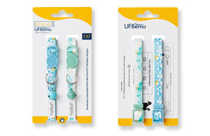 UFBemo modello personalizzato multi stampa colori regolabile sicurezza breakaway collare per cani con campana confezione da 2 - Product Image 2