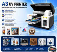 Impresora UV Plana de Escritorio de Alta Resolución 3560 con 2 Cabezales TX800 para Impresión de Carcasas de Teléfono, Bolígrafos, Botellas Acrílicas
