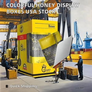 En stock <span class=keywords><strong>Rhin</strong></span> mythe abeille miel doré magnifique boîte-cadeau couleur impression emballage boîte de présentation - Product Image 3