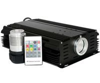 Moteur de fibre optique 75W/100W, contrôle du son intelligent ou sans fil, contrôlé à distance pour l'éclairage musical