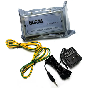 ALLESD Cleanroom Work 518-2 ESD calzado antiestático correa de muñeca Probador en línea - Product Image 1