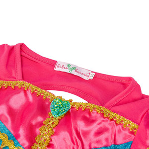 Vestido <span class=keywords><strong>de</strong></span> <span class=keywords><strong>Princesa</strong></span> Moli Color Beige para Niñas, Disfraz <span class=keywords><strong>de</strong></span> la Lámpara Mágica <span class=keywords><strong>de</strong></span> Aladino para Representaciones Escénicas y Disfraces Infantiles - Product Image 4