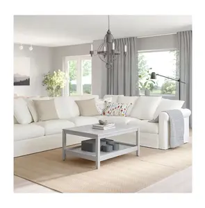 Sofá de tela de diseño, juego de sofás para sala de estar, conjuntos de muebles de interior, sofá en la nube, tumbona Seccional de madera, mesa de centro de comedor