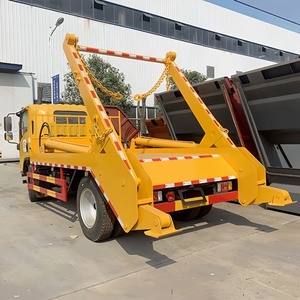 Camión de Basura Isuzu Faw Dongfeng Howo 4x2 con Capacidad de 8-10cbm, Brazo Giratorio, Camión Cargador de Basura Diésel, Transmisión Manual - Product Image 1