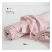 Tissu en lin 100 % lin européen de 280 cm de large, vendu au mètre, prélavé, certifié OEKO-TEX, pour literie, couette, rideau, nappe
