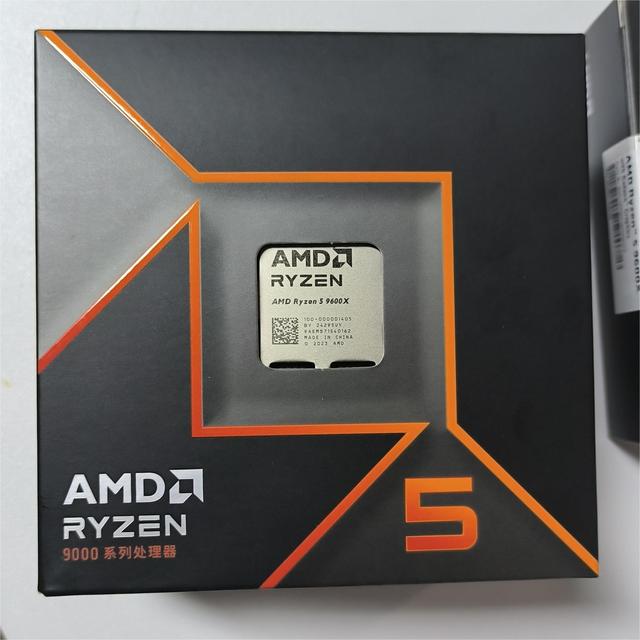 Brand New AMD R5 9600X 6-Cores 12-Threads TSMC 4nm CPU Processor for Desktop Use