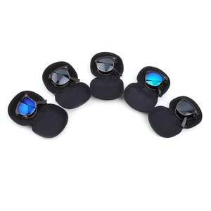 Phân cực ánh sáng màu xanh chặn gương màu xanh ray Shades xách tay gấp phụ nữ người đàn ông kính mát thời trang - Product Image 6
