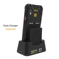 PDA mobile haute performance Windows 10 4G+64G GPS NFC Lecteur de codes-barres 2D Logistique industrielle PDA