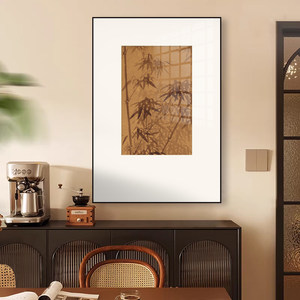 Nouvelle décoration murale de style chinois : Art mural en bois massif avec motifs de lotus, de fleurs d'abricot et de bambou pour la salle à manger - Product Image 4
