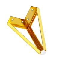 WINSTAR Gute Qualität Möbel Zubehör Metall Dreieck Golden Schlafs ofa Beine für Tisch