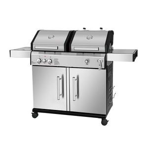 H/f — Barbecue grill professionnel au gaz et au charbon, magasin, respectueux de l'environnement, expert - Product Image 2