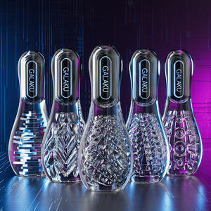 GALAKU Elektrisches Trainings gerät Penis <span class=keywords><strong>Shock</strong></span> Head Massager Vibrierendes männliches Mastur bator Sexspielzeug - Product Image 2