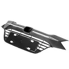 Parrilla de rejilla superior delantera completamente negra y cromada para 2016 <span class=keywords><strong>2017</strong></span> 2018 Honda HR-V <span class=keywords><strong>HRV</strong></span> - Product Image 3