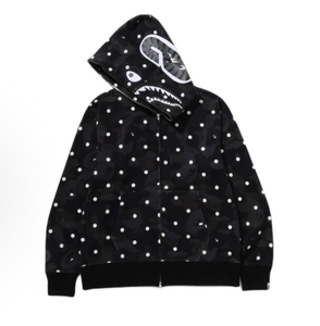Sudadera con Capucha Bapees Shark 2026 para Hombre, con Logotipo Personalizado, Cierre Completo, Camuflaje, Algodón, Sudadera con Capucha Bapees para Hombre, Alta Calidad - Product Image 5