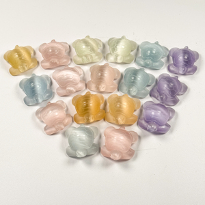 Bán Buôn Tự Nhiên Đánh Bóng Đầy Màu Sắc Mèo Mắt Đá Mèo Của Mắt Rùa Pha Lê Đá Quý Pha Lê Thủ Công Mỹ Nghệ - Product Image 2