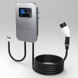 Factory Supply Wholesale DC EU GBT US JP Wall-mounted Commercial Home Charging Post For Electric Vehicles