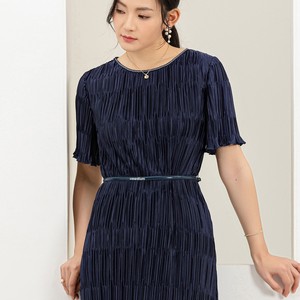 Abito Estivo da Donna Casual a Mezza Lunghezza, Traspirante, a <span class=keywords><strong>Maniche</strong></span> <span class=keywords><strong>Corte</strong></span>, Silhouette a H con Finiture in Pizzo - Product Image 3