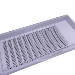 उच्च गुणवत्ता 0.10 मिमी हस्तनिर्मित सी कर्ल पलक एक्सटेंशन <span class=keywords><strong>3d</strong></span> <span class=keywords><strong>4d</strong></span> <span class=keywords><strong>5d</strong></span> 6 डी कोरियन pbt फाइबर 8-18 मिमी पूर्वनिर्मित प्रशंसक 0.07 मिमी वॉल्यूम पलक - Product Image 3