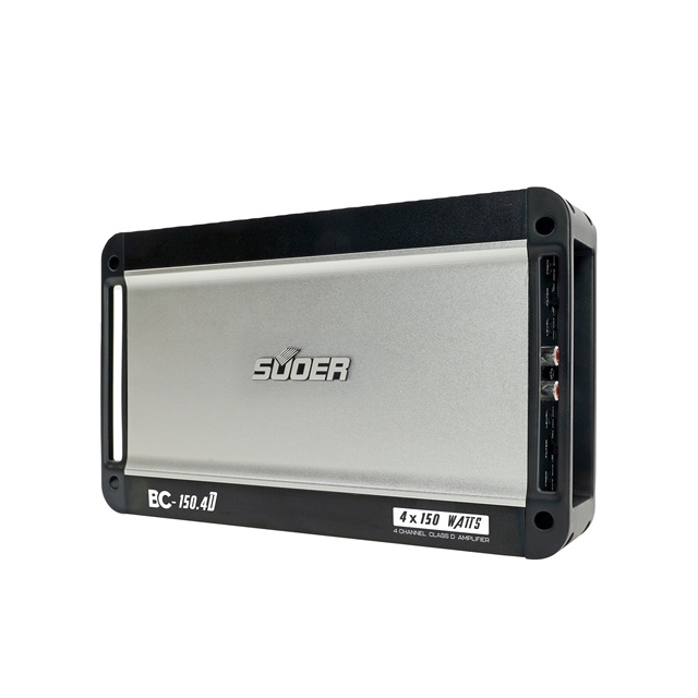 For Suoer BC-150.4 New Arrival 4 Channel 150 Watts Class D Car Amplifier with 2000 Watts for High Power Sound Systems