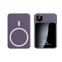 Vente flash - Mini batterie externe magnétique portable avec une grande capacité de 10000 mAh, charge rapide 22,5 W et impression de logo personnalisable