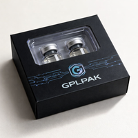 Boîtes personnalisées en carton coulissant pour ampoules de peptides, emballage de 3 ml, boîtes en papier personnalisées pour 2 flacons