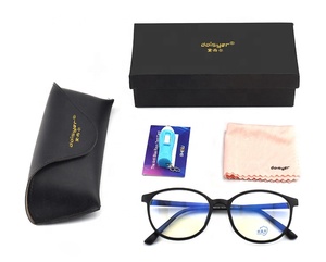 DOISYER <span class=keywords><strong>2020</strong></span>, gran oferta, gafas de ordenador ultraligeras TR90 redondas antibloqueo de luz azul para <span class=keywords><strong>mujer</strong></span>, patrón impreso - Product Image 5