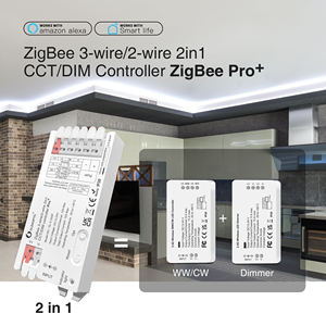 Nieuwste Draadloze 12a 3-Wire/2-Wire Cct 2in1 Dimmen Zigbee Pro Afstandsbediening Led Controller Rf 2.4G/Zigbee 30M Bereik Voor Cct Led - Product Image 5