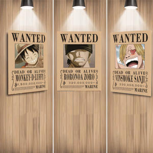 Póster Lenticular 3D de Anime One Piece, Impermeable, con 3 Imágenes y Triple Transición, Decoración de Pared para el Hogar - Product Image 1