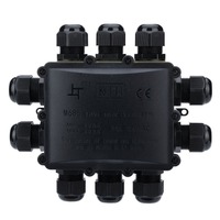 Boîte de jonction électrique étanche M686-S-10 Boîtier en plastique IP68 Types étanches souterrains Boîtes de jonction électriques